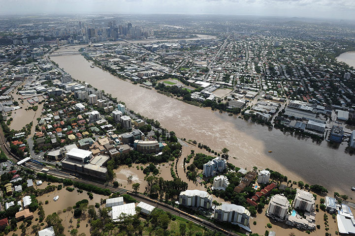 2010 Extreme Weather: Flood in Brisbane