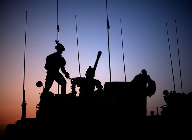 24 hours in pictures: Soldiers with the Canadian Army's 1st Battalion, Afghanistan