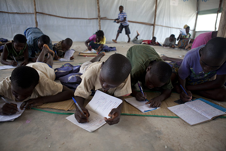 Ivory coast refugees: Bahn Refugee Camp, Liberia