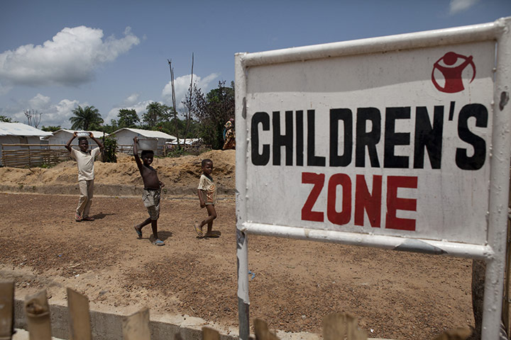 Ivory coast refugees: Bahn Refugee Camp, Liberia
