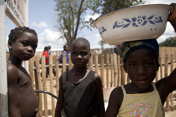 Ivory coast refugees: Bahn Refugee Camp, Liberia