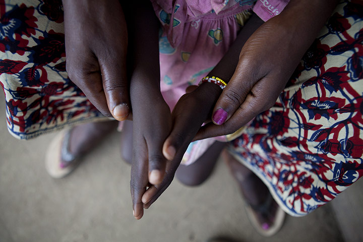 Ivory coast refugees: Bahn Refugee Camp, Liberia