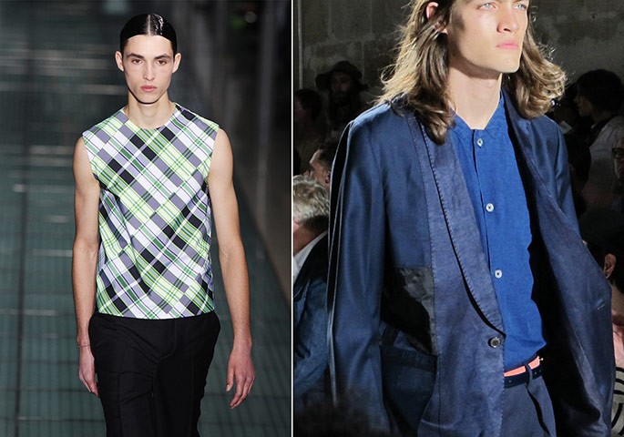 Paris top 10: Hair: Slick Vs Long