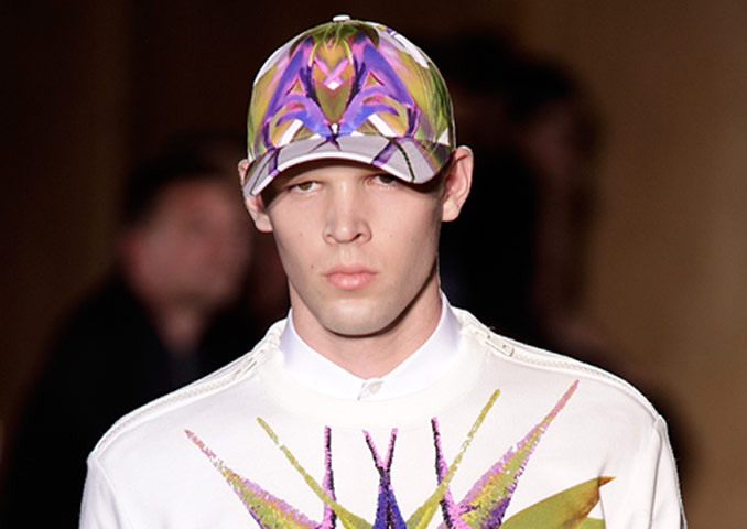 Paris menswear: the hats: Givenchy Paris Fashion Week Menswear S/S 2012