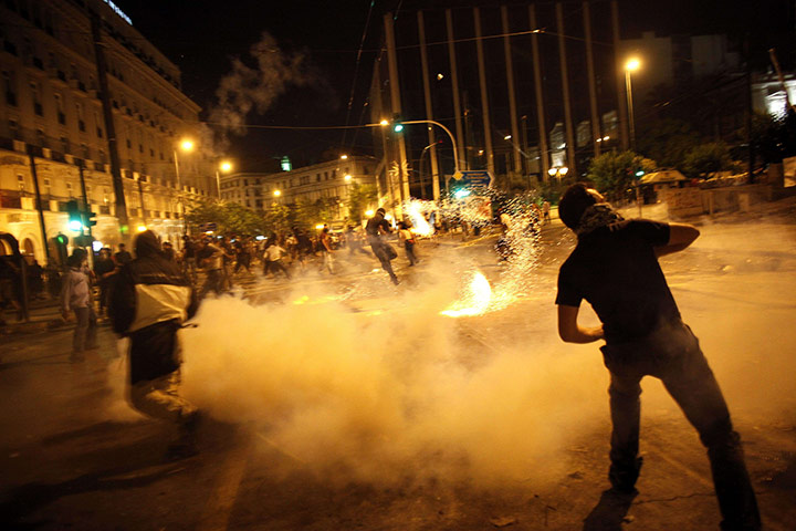 Greek strike day 2: Greek strike day 2