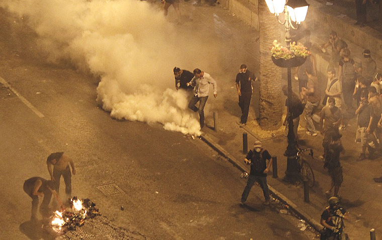 Greek strike day 2: Greek strike day 2