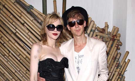 Courtney Love and Jefferson Hack at the Venice Biennale