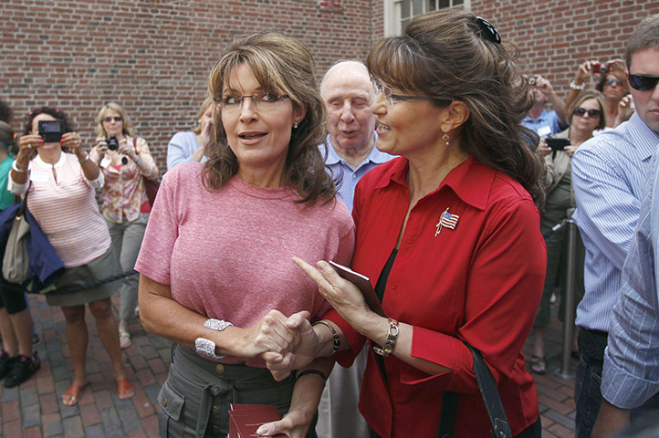 24 hours in pictures: Sarah Palin 