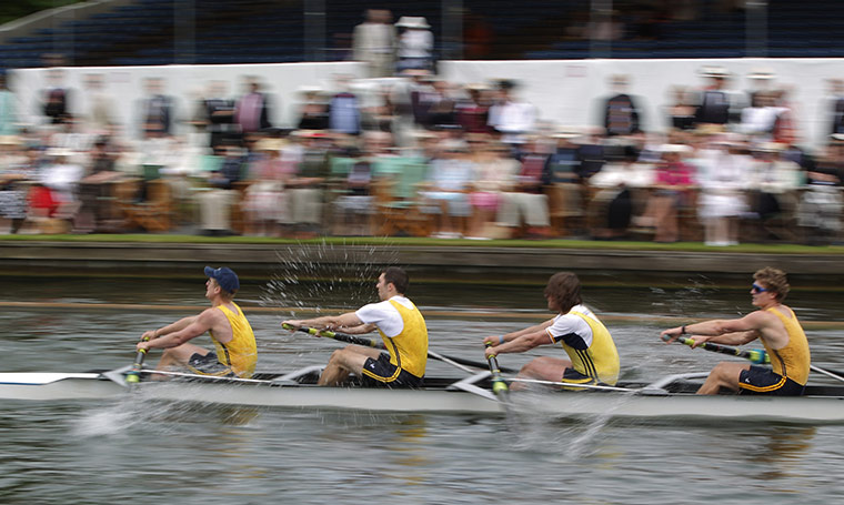 Henley Royal Regatta: Grosvenor Rowing Club take part in the Henley Royal Regatta 