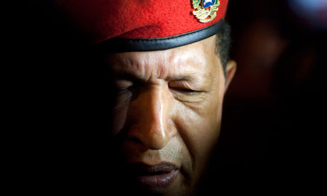 Venezuelan president Hugo Chavez