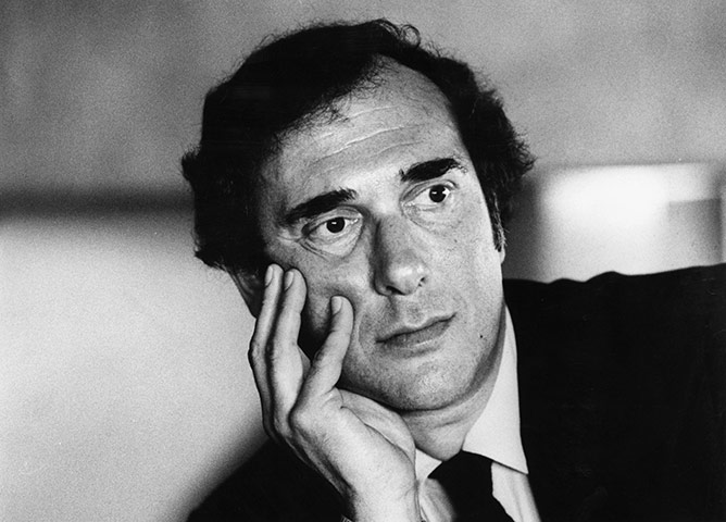 Seven Days: English playwright Harold Pinter