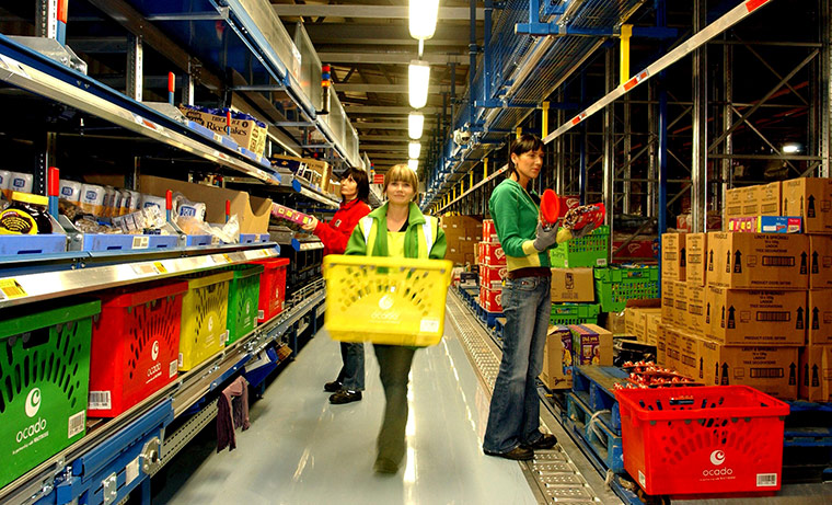 Business Week: The Ocado warehouse