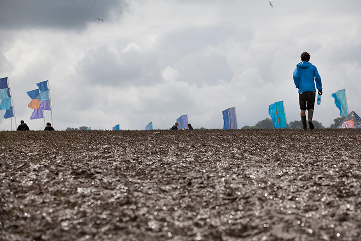 Glastonbury: A muddy Dance Village, Glastonbury Festival