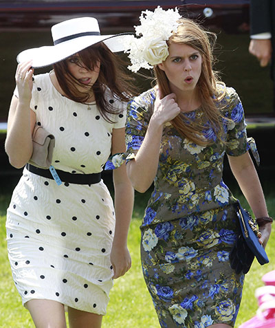 Day at the Epsom Races: Race goers enjoy the Epsom Derby