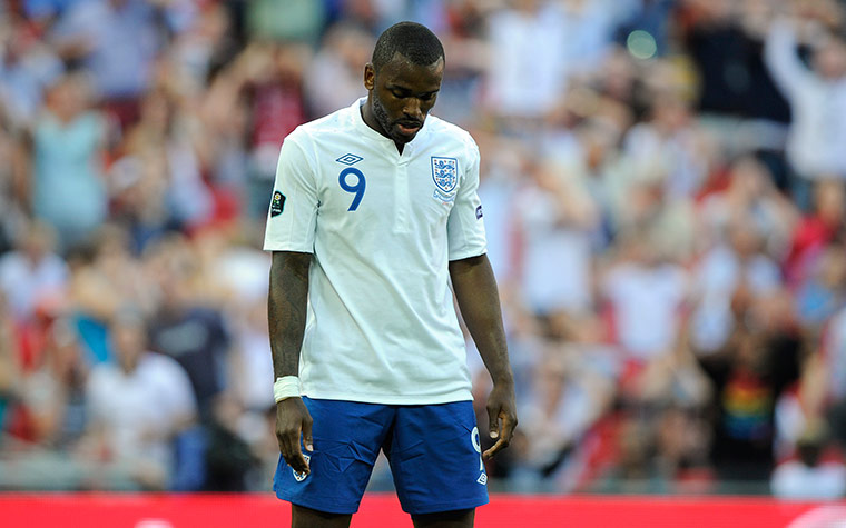England v Switzerland: Darren Bent rues a terrible miss