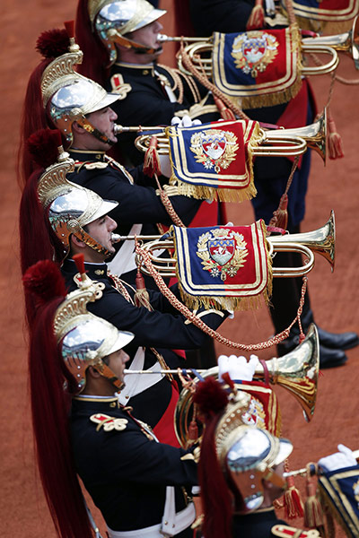 French open final: Brass band