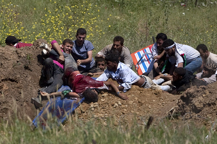 Israel-Syria border clash: Israel-Syria border clash