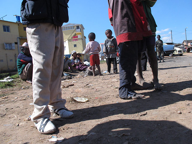 Aid crisis in Madagascar: poverty in Andohotapenaka II district of the capital Antananarivo