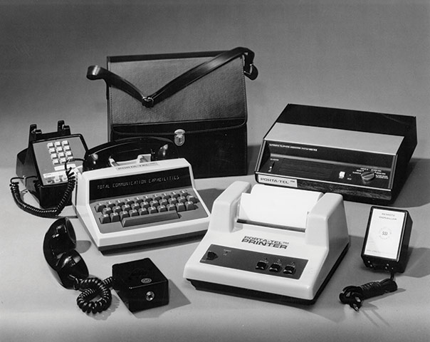 RNID centenary: Telephone and textphone communication machines
