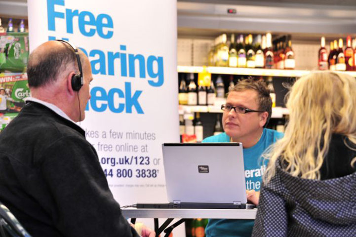 RNID centenary: An RNID telephone hearing check