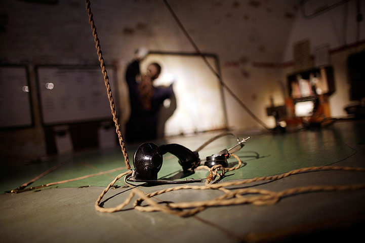 Dover Castle tunnels: The Coastal Artillery Operations Room