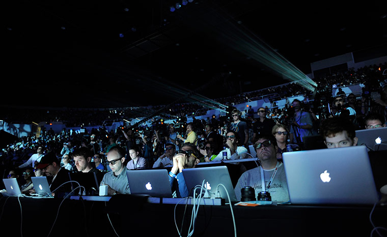 24 hours in pictures: Press Conference during the Electronic Entertainment Expo in Los Angeles
