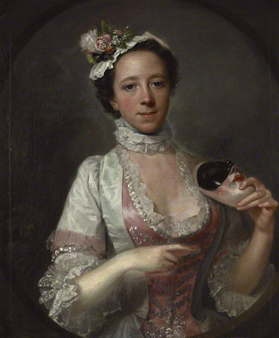 NPG First Actresses: Lavinia Fenton, probably by George Knapton, c.1739