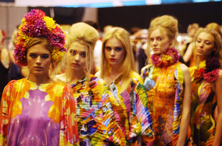 Graduate Fashion: Kiranjit Soji's floral collection