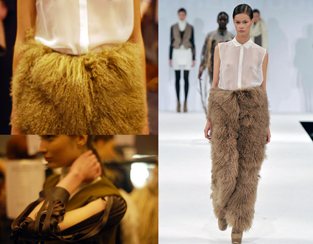 Graduate Fashion: Wools and leathers