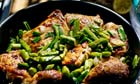 Angela Hartnett's pot-roasted chicken with lemon, spring onions and ginger recipe