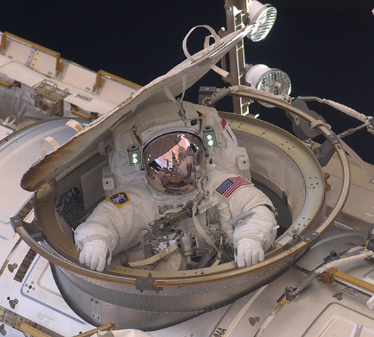Month in Space: Spacewalker