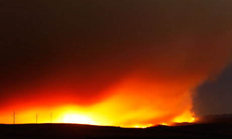 Wallow fire in Arizona