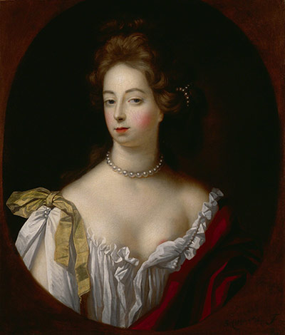 Portrait of Nell Gwynn at the National Portrait Gallery