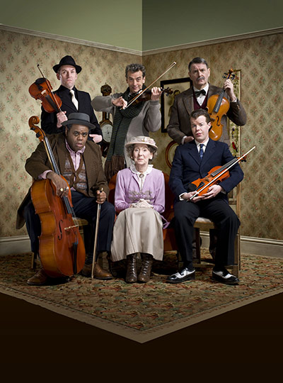The cast of The Ladykillers