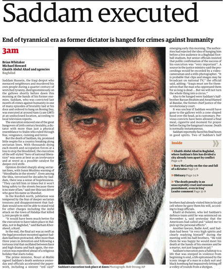 Saddam Hussein 2006