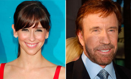 Are Jennifer Love Hewitt and Chuck Norris the worst actors of the last 25 years? and video