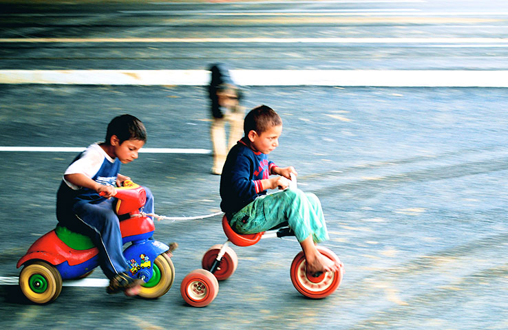 In pictures: Wheels: highway in Belgrade