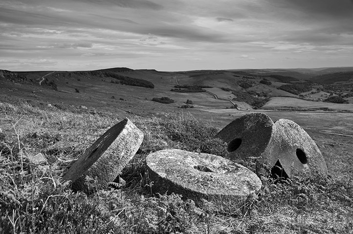 In pictures: Wheels: abandoned millstones