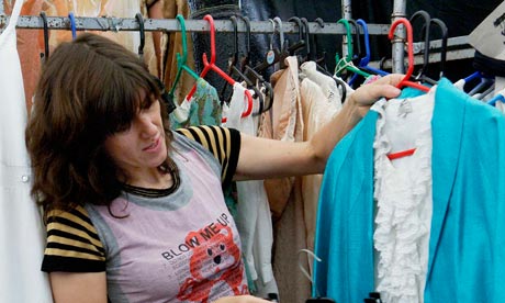 Clothes swapping is a free and environmentally friendly alternative to hitting the shops