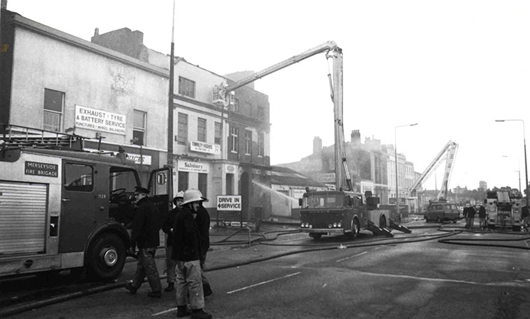 Toxteth Riots: Firemen