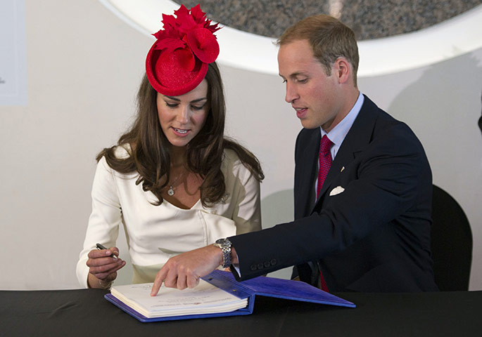 Royal Visit : Duke and Duchess of Cambridge visit Canada - Day Two