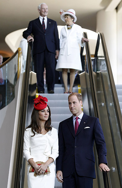 Royal Visit : Duke and Duchess of Cambridge visit Canada - Day Two