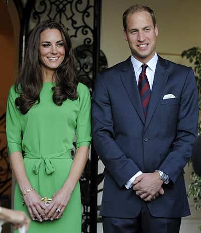 Royal visit to California: Reception at home of British Consulate General 