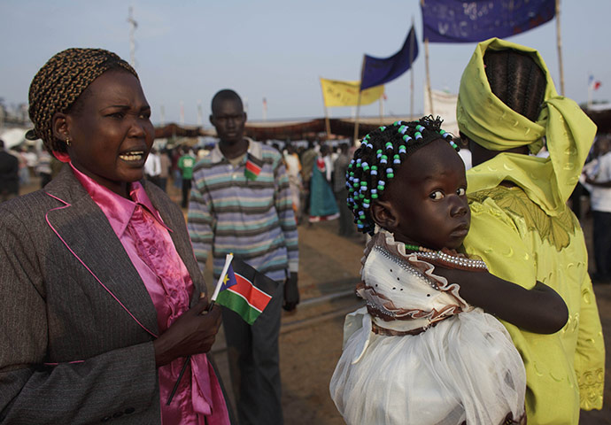 FTA: David Azia: People attend independence celebrations in Juba