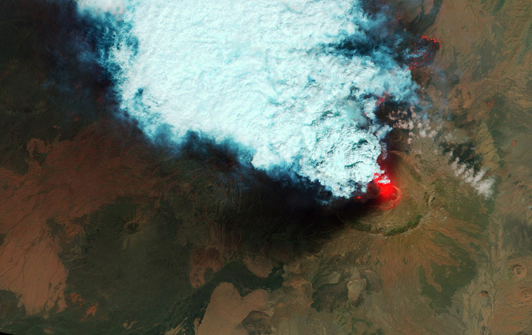 Satellite Eye on Earth: Eritrea's Nabro Volcano