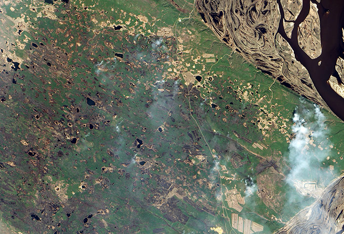 Satellite Eye on Earth: Fire in Siberia