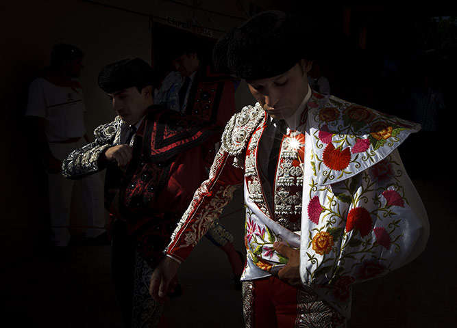 24 hours in pictures: San Fermin fiesta 