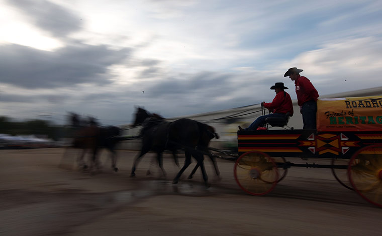 24 hours in pictures: Calgary Stampede
