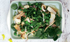 Jeremy Lee's squid, samphire and peas recipe