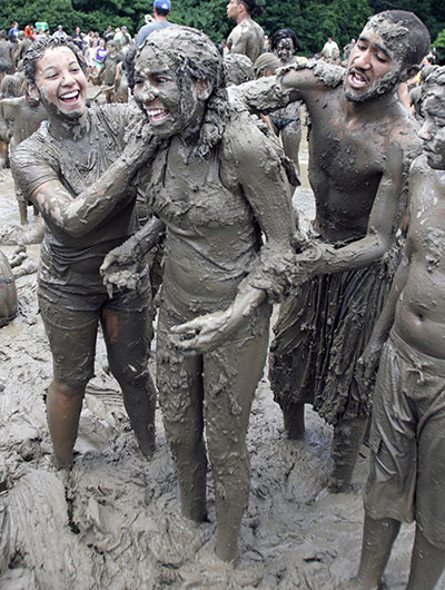 Mud day in Westland: Mud day in Westland